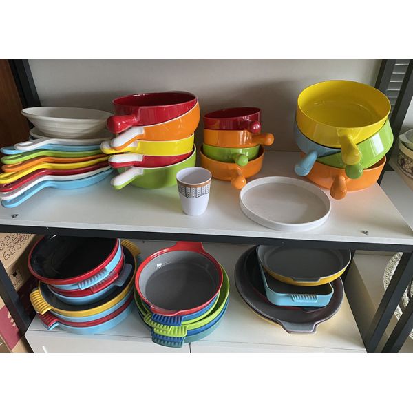 Colorful Tableware Melamine Formaldehyde Compound Melamine Moulding Compound Powder