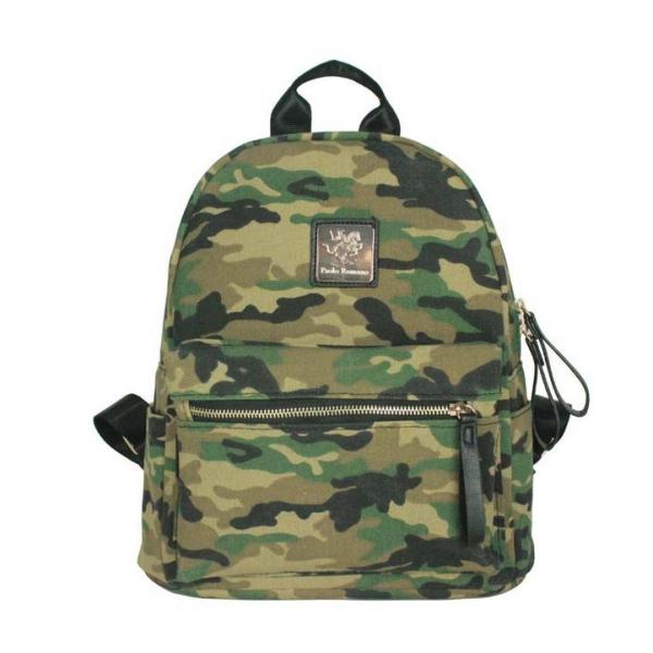 2016 Vertical square cloth fabric fashion ladies casual backpack schoolbag