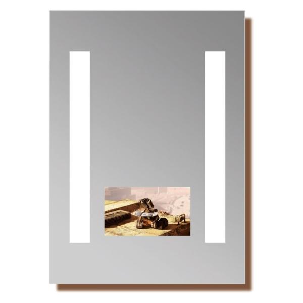 Design moderne réalisé sur mesure maquillage LED éclairé salle de bain miroir TV avec certification ETL CE