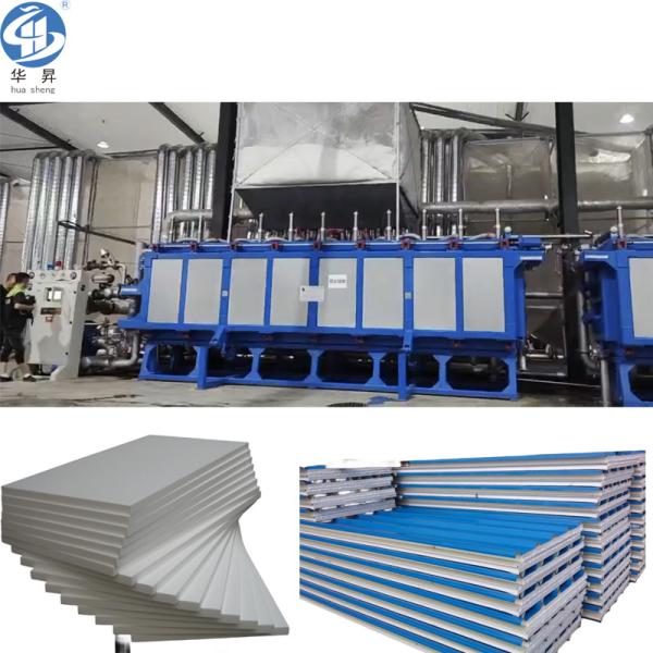 EPS Block Foam Machine for Sandwich Panel Core Density 6-30kg/M3 Energy-Saving Design