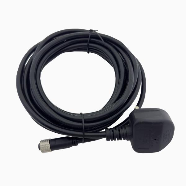 5M Cabos de controlo industrial Arnês de arame M12 4 PIN Plug de injecção integrada 118