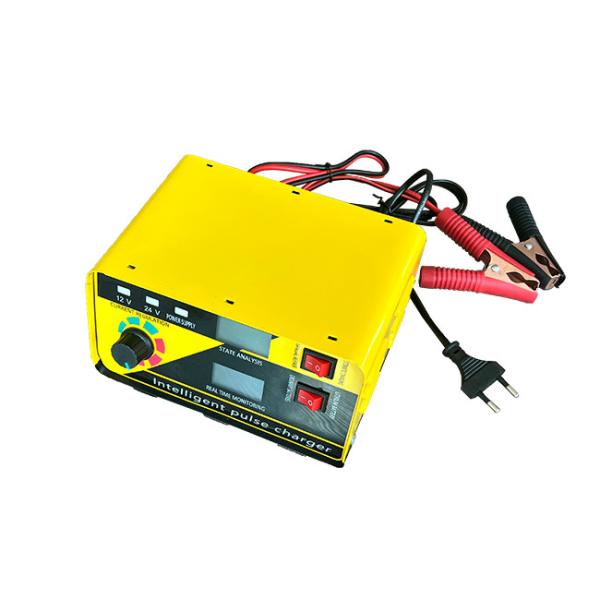 6A 12A 12V свинцово-кислотный двигатель зарядное устройство батареи с светодиодным дисплеем 50 Гц Автоматический адаптер питания