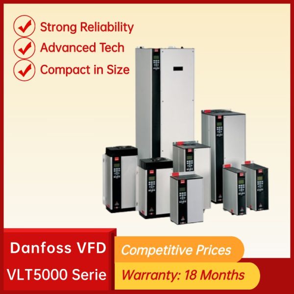 For VLT5000 Series Vector Control Three Phase AC Motor Compressor Frequency Inverter VFD Variable Frequency Driver Multi-IP