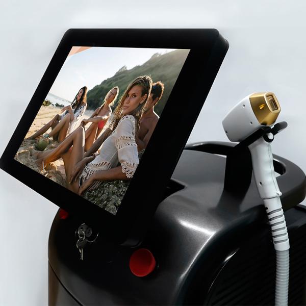 Beauty 808 Nm Diode Laser Hair Removal , Skin Rejuvenation Nd Yag Laser Machine