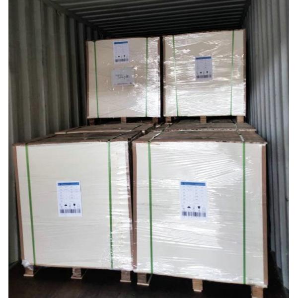 Brilho do PE/30g revestido Matt - placa branca do papel de embalagem de 400g para envolver comestíveis