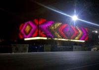 IP66 RGB conduziu a arruela de iluminação de construção impermeável da parede da luz da arruela da parede