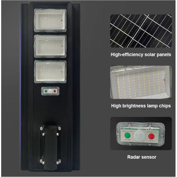 Long-Lasting and Waterproof Solar LED Street Lights for Simple Outdoor Installation