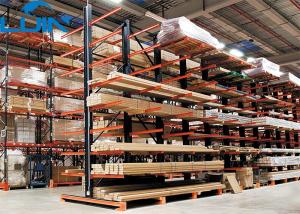 Cargo Metal Industrial Storage Rack 11 Arm Level Works Forklift Operation