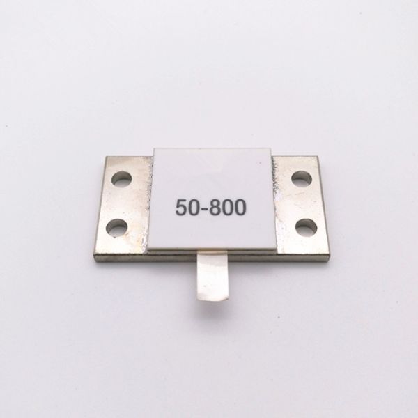 RIG42 800W 50Ω High Power Ceramic RF Resistor with Flange Mount for Stable Performance