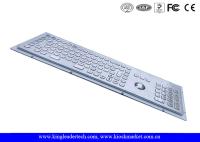 Teclado industrial del metal del ordenador del quiosco con llaves de funcionamiento del soporte del panel
