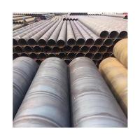 GB/T 3091 GB/T 13793 SAW ASTM A572 Gr.50 Tubos de aço espiral soldados de liga baixa