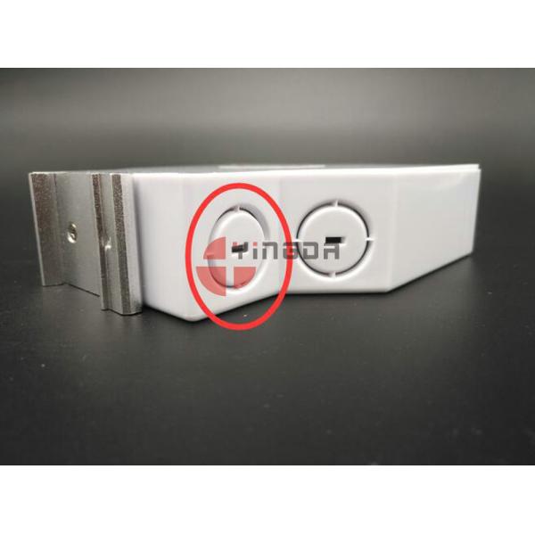 Коробка прекращения оптического волокна 12 портов СК, АБС коробки прекращения ДИН