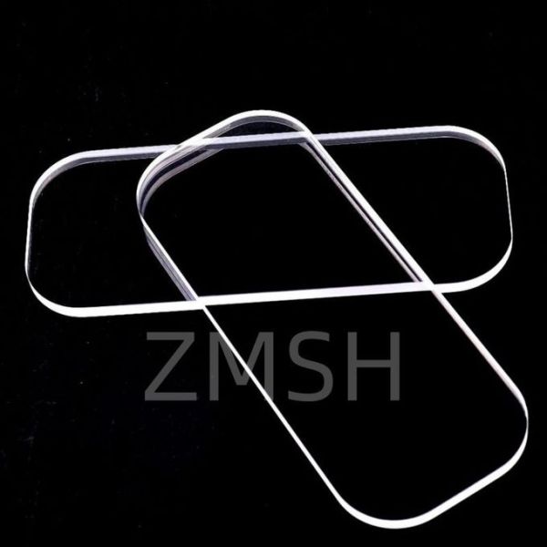 Custom Sapphire Through-Hole Plate (Shaped Multi-Hole Sapphire Window)