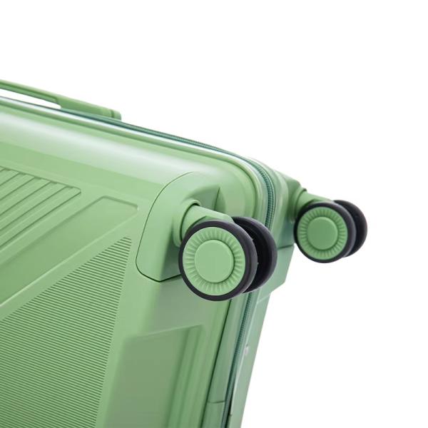 Muebles de carretillas de cuatro ruedas de gran capacidad, equipaje de viaje de PP versátil y duradero, muebles modernos de dibujos animados.