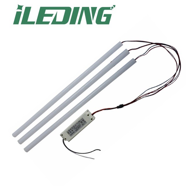 Magnetic Retrofit Energy Saving Dimming LED 3CCT 3P Selectable Battery Quick Installation Linear retrofit Kit