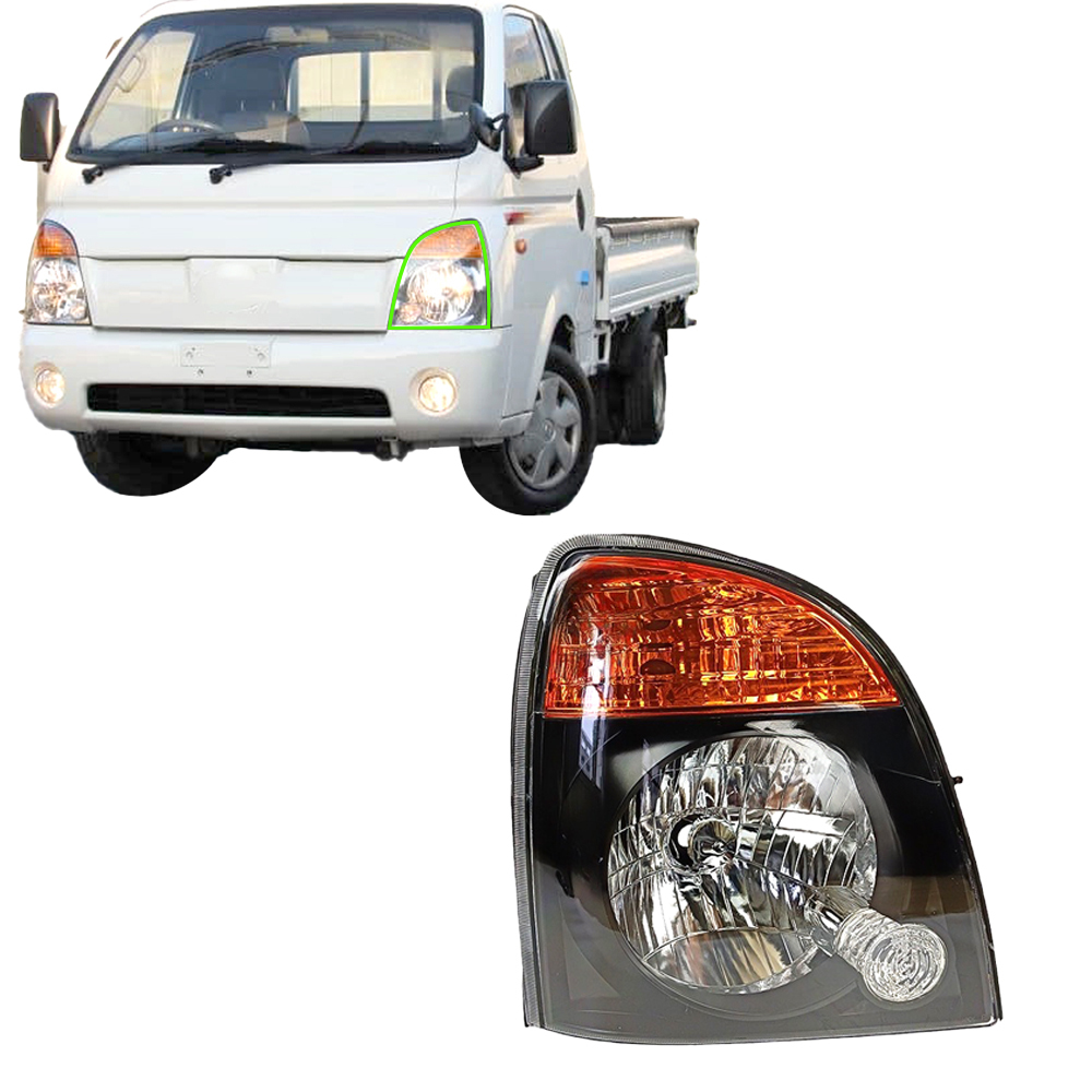 Headlight Assembly OE 92101-4F010 / 92102-4F010 For Hyundai Porter II Early Model 2004–2012 Light Truck
