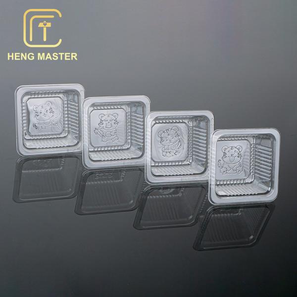 Disposable PET Patry Mooncake Plastic Tray Food Grade