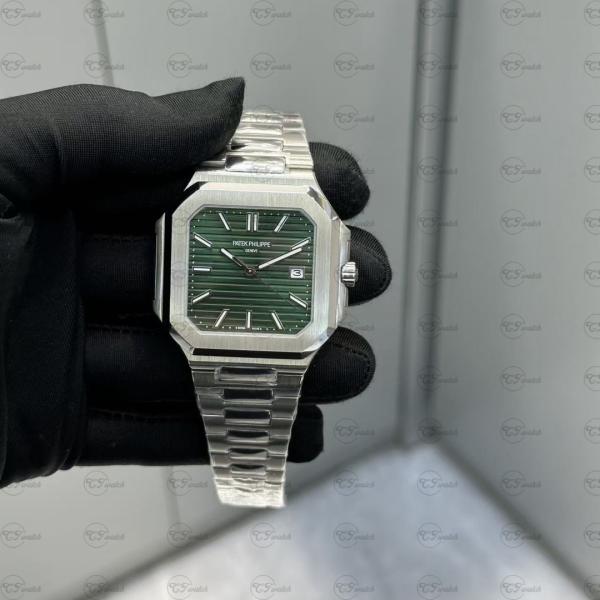 Patek Philippe Nautilus 5811 Stainless Steel Green Dial Automatic Super Clone Luxury Watch Men