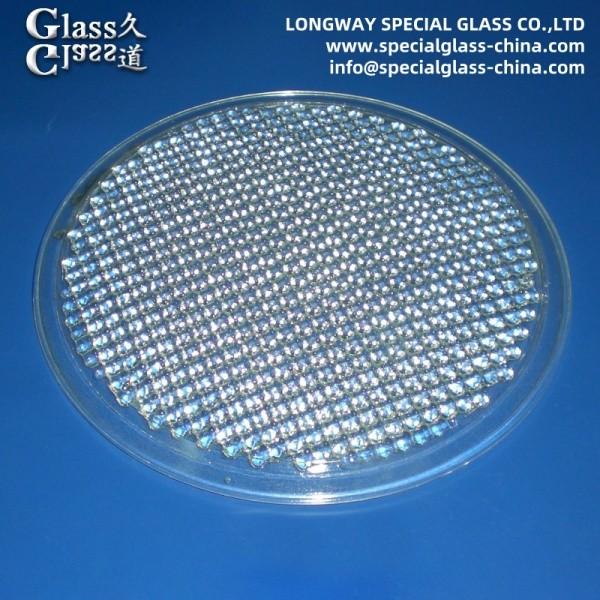 Pressed Borosilicate Glass Lens Diffuse Light Spotlight Lens Cover Modern Design
