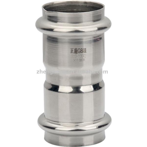 Stainless Steel Sanitary Pipe Fittings Quick Coupling Type Welding Connection