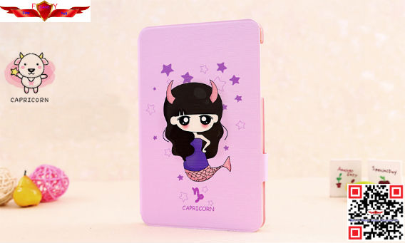 New 100% Qualify Perfect Fit Cartoon Ultra Thin PU Leather Cover Case For Lenovo S5000
