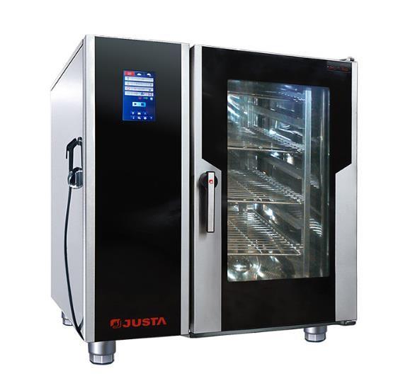 JUSTA WR-10-11 Western Kitchen 18KW Electric Combi Steamer Oven 10-Tray GN 1/1