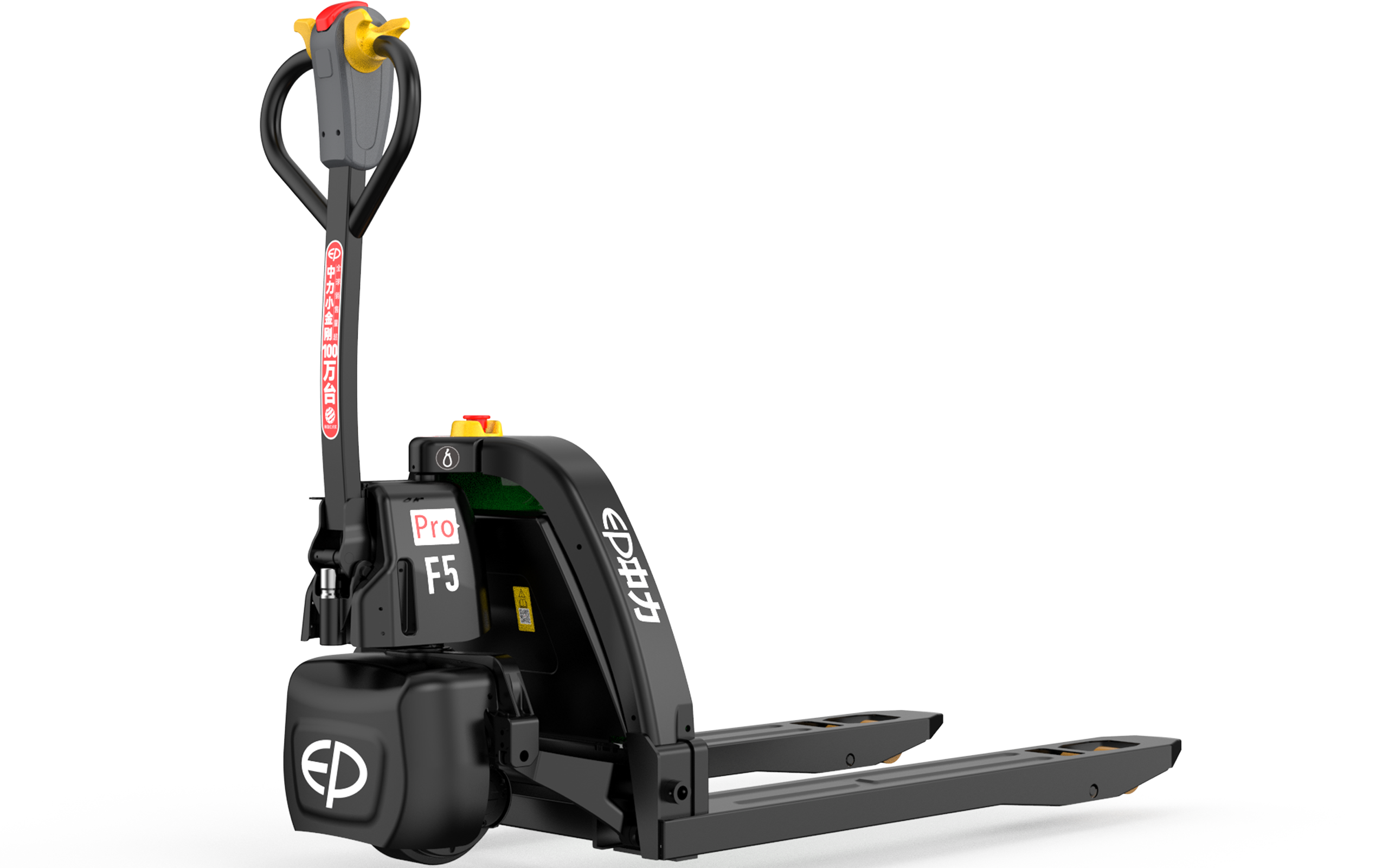 CE Approved 48V Lithium-Ion Battery Electric Pallet Jack Affordable Warehouse Forklift