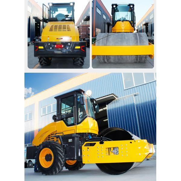 Hot Sale 8 Tons Road Roller Diesel Hydraulic Vibrating Single Drum Compactor Road Roller
