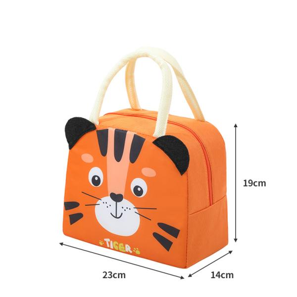Customized Logo Portable Insulated Thermal Lunch Box for Women Girl Kids Children