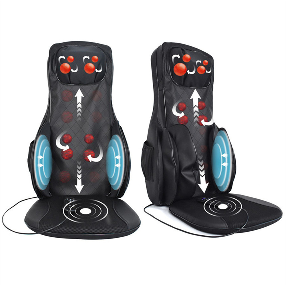 OEM/ODM Kneading Vibration Car Seat Shiatsu Cushion Electric Heating Air