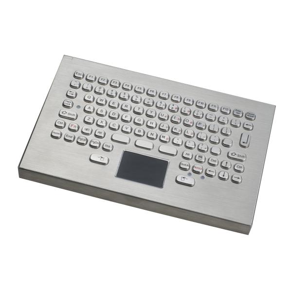 Квадратная клавиатура нержавеющей стали