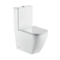 Toilette simple pour femmes toilette de deux pièces salle de bain sans bordure étagère sanitaire pour la maison S-trap P-trap pour la salle de bain