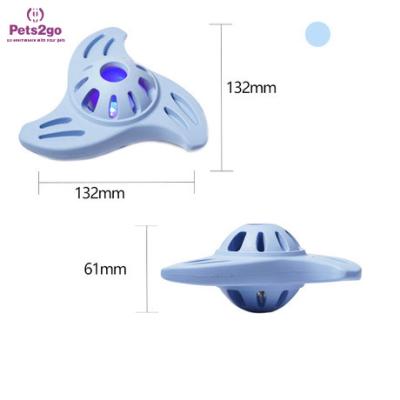 Luz dos bens acima dos brinquedos da mastigação do animal de estimação do Oem 132x61mm da bola