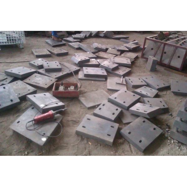 High Cr  White Iron Castings wear resistant wear plates Hardness more than HRC58