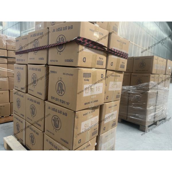 14.5 Guage 16inch Dry Cleaner Wire Hangers White Color 16