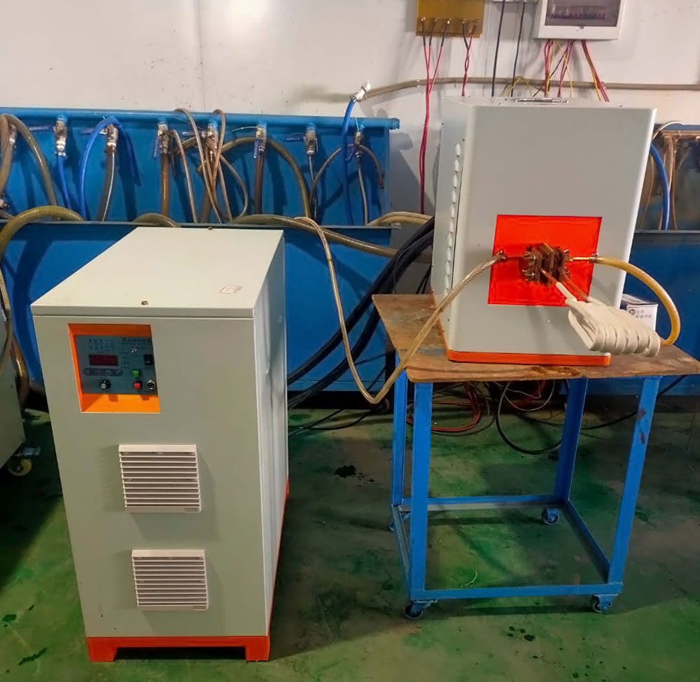 80-200Khz 100KW Ультравысокочастотный индукционный нагреватель Оборудование для термообработки