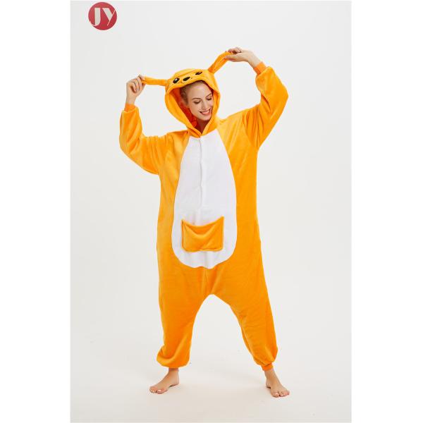 Kangaroo Kigurumi Kigurumi Onesie Animal Pajamas Costume Breathable Thermal