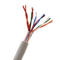 Cabos telefônicos de cobre de base personalizados de 0,5 mm com 12 núcleos torcidos para instalação interna
