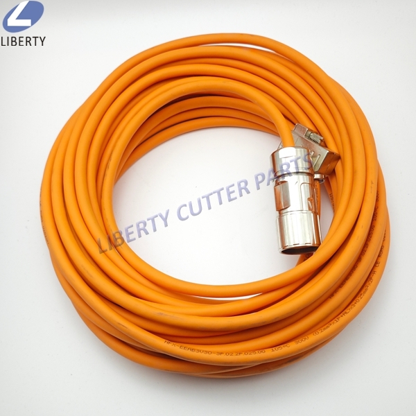 170145288 & 70130954 High-Shielded 15-Meter Encoder Cable 10x0.25 for Bullmer D8003 Automatic Cutting Machine