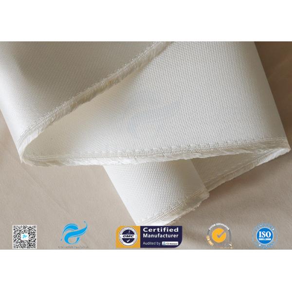 Сатинировка азбеста свободная соткет ткань кремнезема термоизоляции 37oz ткани кремнезема высокую