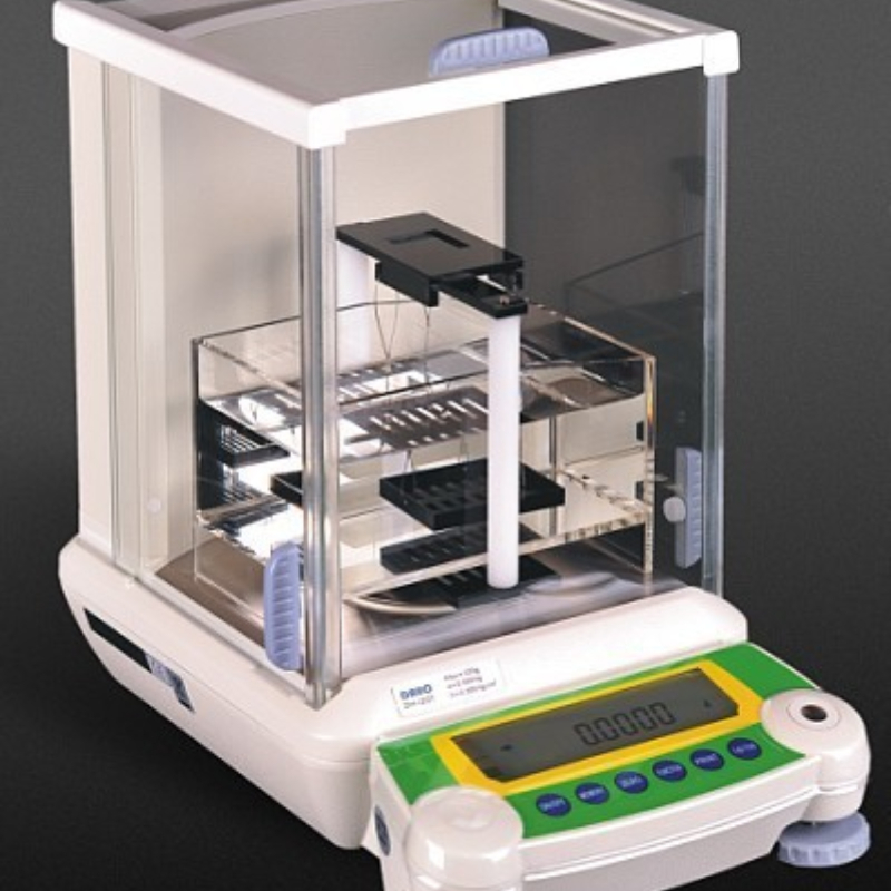 UP-5005 Digital Density Meter with 0.0001g/cm³ High Precision for Solid Liquid Plastic Rubber Using Hydrostatic Weighing Principle