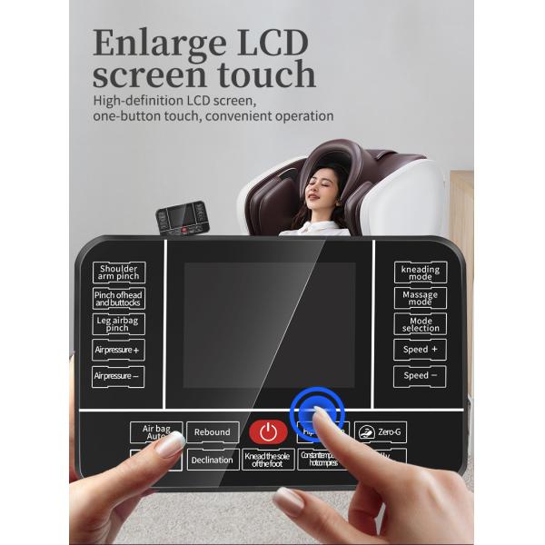 PU ABS Relax Massage Chairs 30min Running Controller 3D Gaming Recliner Chair