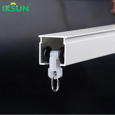 2.4-4.5m Flexible Stretched Curtain Rails Retractable Curtain Track For Window