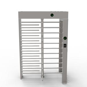 Torniquete completo da altura da porta de aço inoxidável da porta SUS304 com