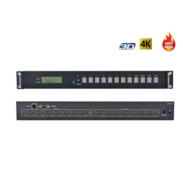 Switcher матрицы инфракрасн HDMI 4Kx2K 8X8 3D видео- с входными сигналами 8x и выходами 8x