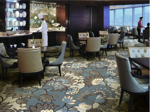Jacquard 50*50cm PP carpet tile for conference room