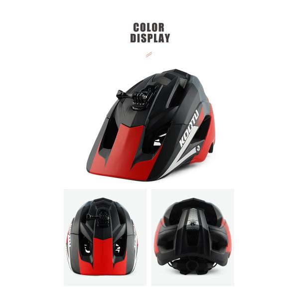 Breathable MTB Mountain Bike Helmet 415g EPS Material 8-15 Air Vents