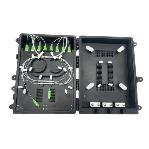 PC ABS IP68 FTTH Fiber Optic Distribution Box with and Temperature Range of -40C- 85C