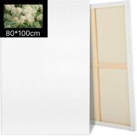 100% Cotton Large Stretched Canvas Blank Oil Painting Framed Canvases Matte Finish
