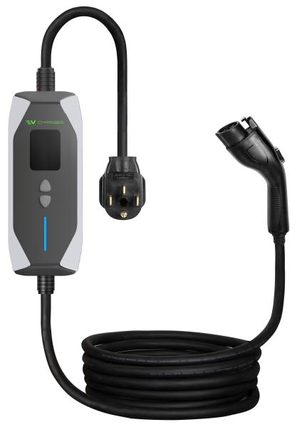 40A 9KW Potable EVSE Fast Charger Type 1 EV Car Outdoor Charger Potable EV Charger With 5M cable